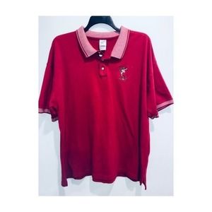 Vintage 90s WB Looney Tunes Wile E. Cayote Embroidered Golf Polo Men’s XXXL